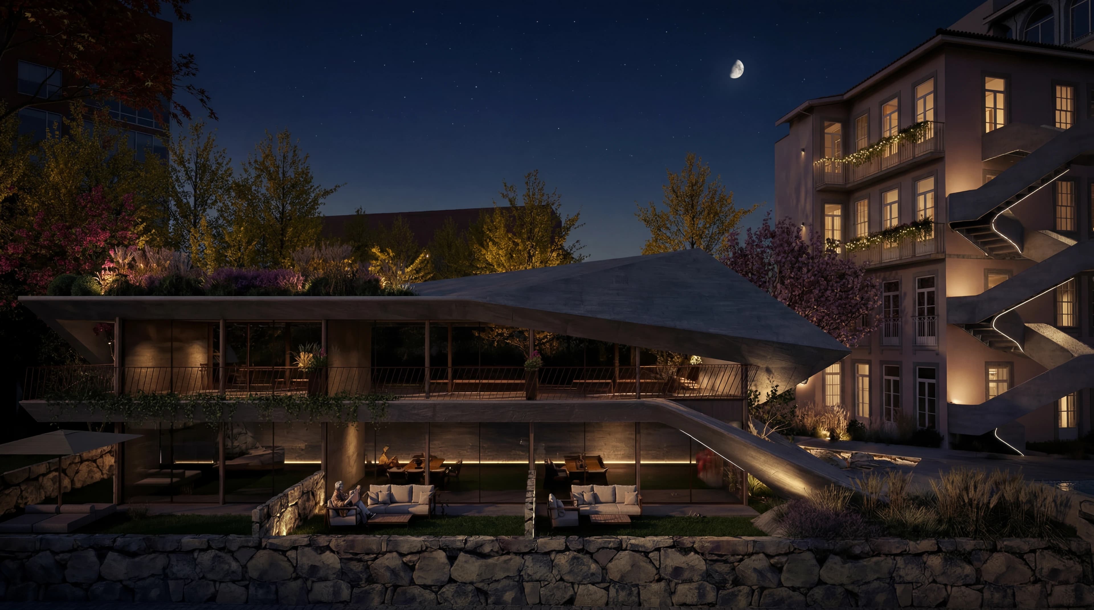 Night view
